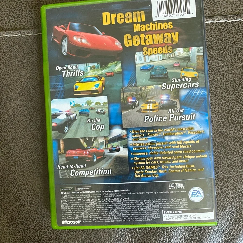 Need for Speed: Hot Pursuit 2 (Microsoft Xbox, 2002)
